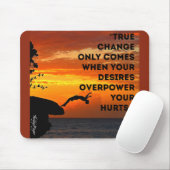 Tapis De Souris "True Change" (Avec souris)