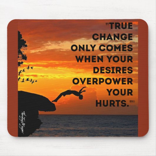 Tapis De Souris "True Change" (Devant)