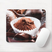 Tapis De Souris Truffes de chocolat (Avec souris)