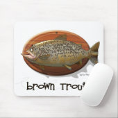 Tapis De Souris Truite Brown (Avec souris)