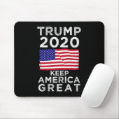 Tapis De Souris Trump 2020 : Garder l'Amérique grande (Avec souris)