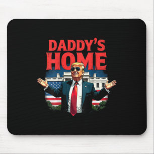 Tapis De Souris Trump 2024 Daddy’s Home (on Back) 2025 Take Americ