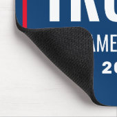 Tapis De Souris Trump 2024 Gardez l'Amérique grande - bleu rouge (Coin)