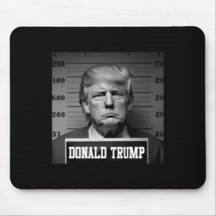 Tapis De Souris Trump 2024 Mugshot Trump Mug Shot Président