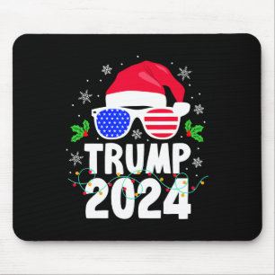 Tapis De Souris Trump 2024 Père Noël Usa Rendre sa grandeur à Noël