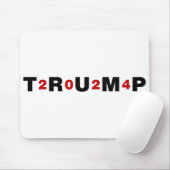 Tapis De Souris Trump 2024 Rouge (Avec souris)
