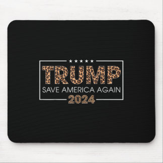 Tapis De Souris Trump 2024 Sauvez l'Amérique encore un cadeau Empr