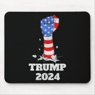Tapis De Souris Trump - 2024 - Se Retient Avec Trump 2024