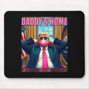 Tapis De Souris Trump 2024 Take America Ck Daddy's Home Pink Bubl