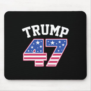 Tapis De Souris Trump 47 Le Président Élève L'Inauguration De L'Am