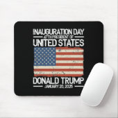 Tapis De Souris Trump 47e Journée d'investiture du président améri (Avec souris)