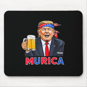 Tapis De Souris Trump 4 juillet grand à nouveau Trump en train de