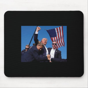 Tapis De Souris Trump Attaque Trump Contre Trump Lutte Pour L'Amér
