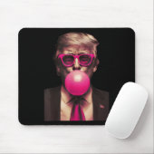 Tapis De Souris Trump Bubble Gum drôle (Avec souris)