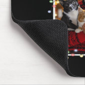 Tapis De Souris Trump Chandail de Noël Chat Chien Écureuil Pet Lov (Coin)