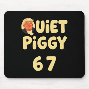 Tapis De Souris Trump Cochon Doux Drôle Mème Politique Amateur de