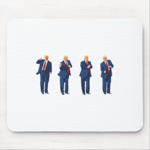Tapis De Souris Trump Dance 4 juillet Trump 2024