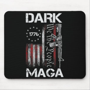 TAPIS DE SOURIS TRUMP DE SUPPORT MAGA SOMBRE ANTI-BIDEN