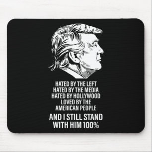 Tapis De Souris Trump détesté par la gauche détesté par les médias
