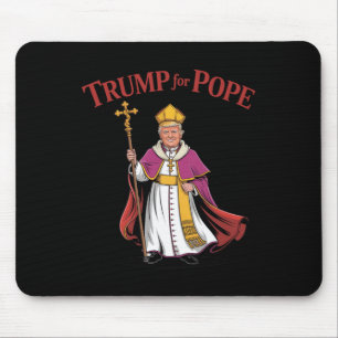 Tapis De Souris Trump drôle pour la répub de la papauté catholique