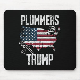 Tapis De Souris Trump Election Fun 45 47 Drapeau américain
