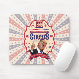 Tapis De Souris Trump est un clown - Poster Vintage du cirque