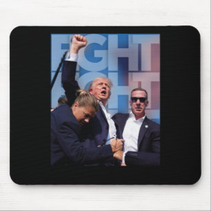 Tapis De Souris Trump et l'Amérique dans la lutte contre Trump 4