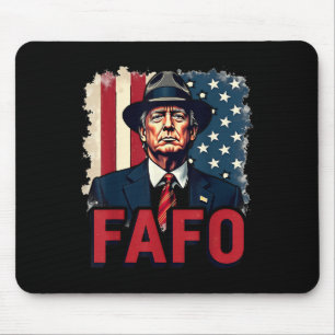 Tapis De Souris Trump Fafo F Around Découvrez-Nous Flag Vintage _1