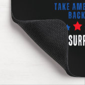 Tapis De Souris Trump fait revenir l'Amérique (Coin)