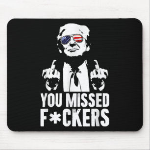 Tapis De Souris Trump Fight Fight Fight