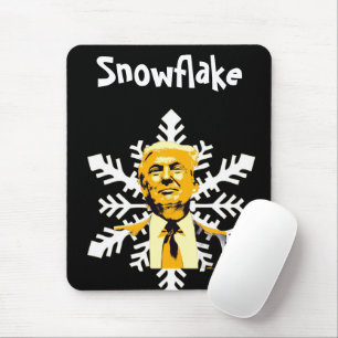 Tapis de souris Trump/Flocon de neige