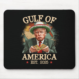 Tapis De Souris Trump Golfe des États-Unis Amérique 2025 Trump Mer