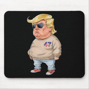 Tapis De Souris Trump Je ne suis qu'un gars branché Drôle Mème 202