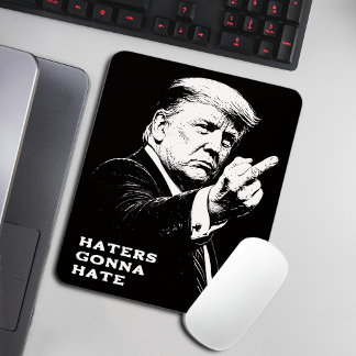 Tapis De Souris Trump Middle Finger 2026 Meme Funny