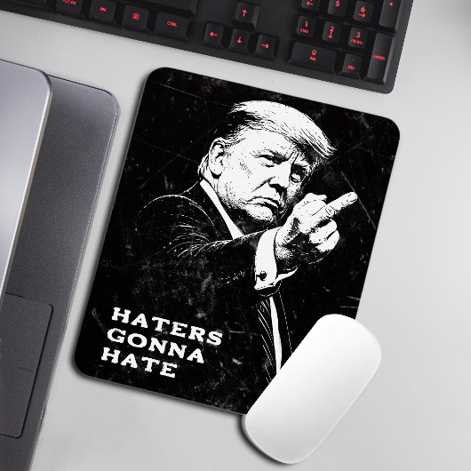 Tapis De Souris Trump Middle Finger 2026 Meme Funny