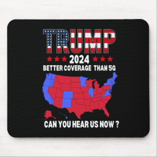 Tapis De Souris Trump Mieux couvert que 5g Carte Électorale Améric