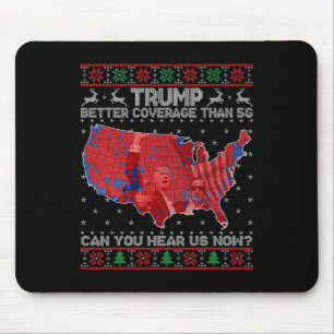 Tapis De Souris Trump Noël meilleure couverture que 5g Peux-tu Lui