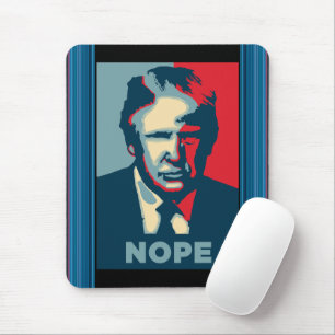 Tapis De Souris Trump Nope Mouse Pad