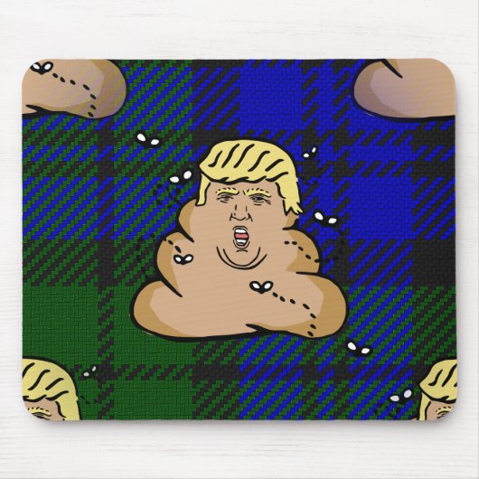 Tapis De Souris trump plaid poop (Devant)