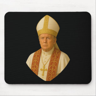 Tapis De Souris Trump Pope Graphic - Drôle Design politique