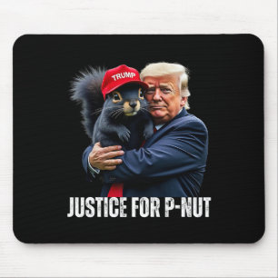 Tapis De Souris Trump pour P-nut L'écureuil Justice pour Peanut Tr