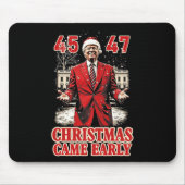 Tapis De Souris Trump Présent Drôle En Début 2024 (Devant)