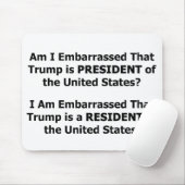 Tapis De Souris Trump résident (Avec souris)
