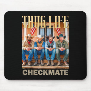 Tapis De Souris Trump Squad Thug Life Trump Vance Kennedy Elon