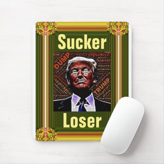 Tapis De Souris Trump Successeur/Loser Souris (Avec souris)