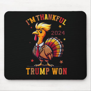 Tapis De Souris Trump Thanksgiving - Je suis heureux que Trump ait