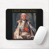 Tapis De Souris Trump Ultra Maga King s'amuse à merveille (Avec souris)