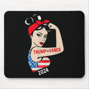 Tapis De Souris Trump Vance 2024 Vp Vice-Président America Electio
