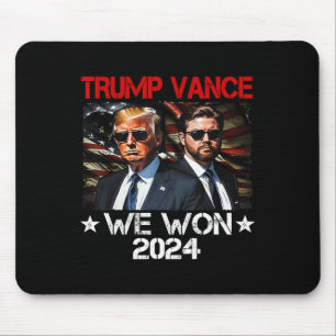 Tapis De Souris Trump Vance Nous avons gagné Jour d'investiture 20