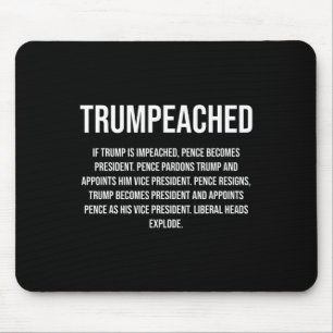 Tapis De Souris Trumpeaché pour républicain pro-Trump et conservat
